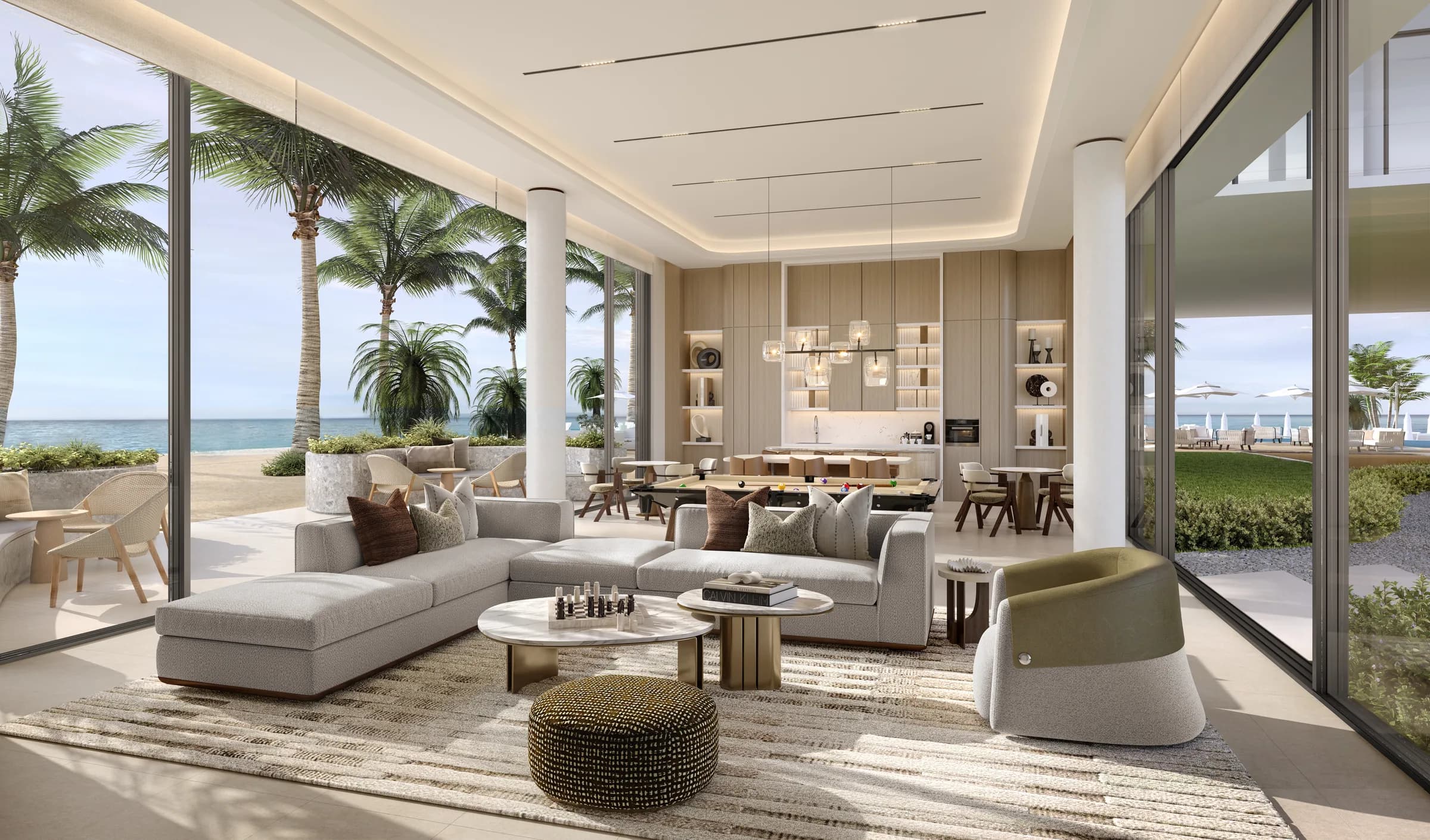 Community multipurpose room at Bay Estate, Island E, Dubai Islands by Nakheel