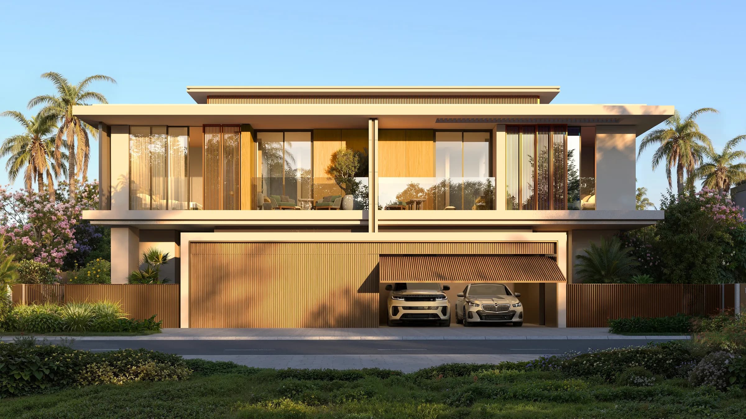 4 bedroom attached villa exterior at Bay Estate, Island E, Dubai Islands by Nakheel