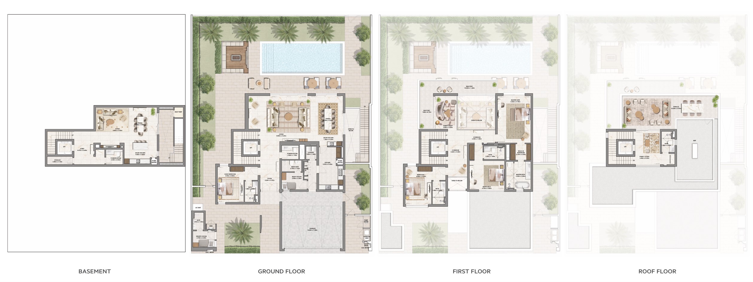 Palmiera floor plan